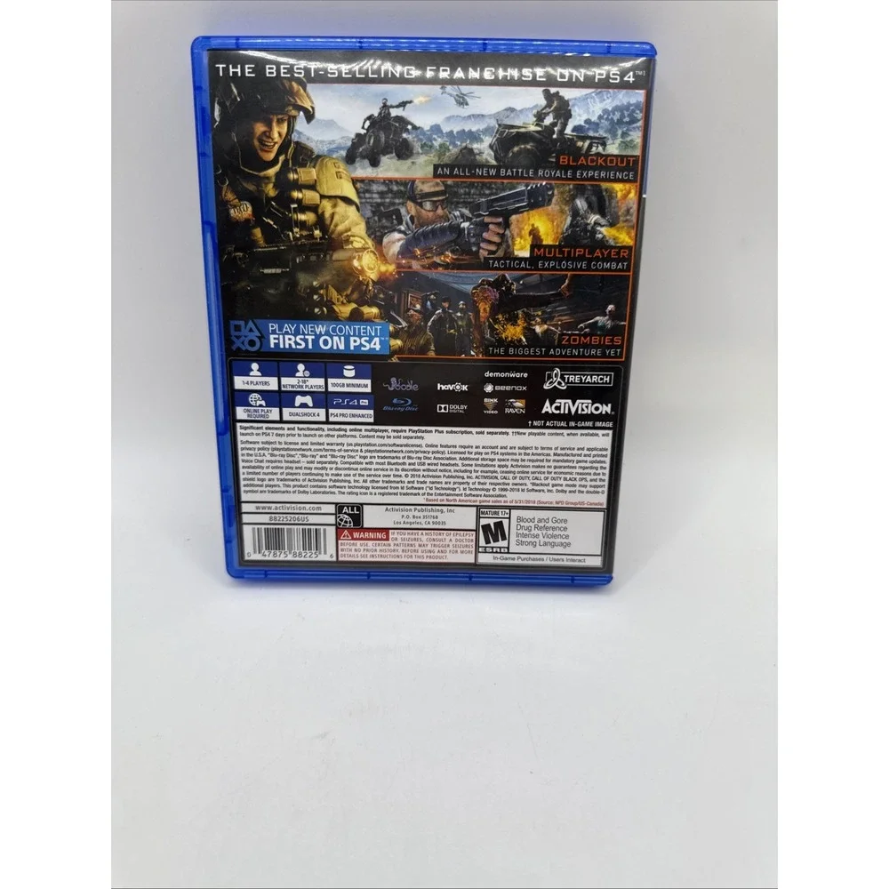 Call of Duty:‎ Black Ops 4 - Sony PlayStation 4
